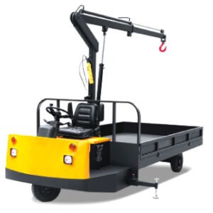 Electric Truck With Crane