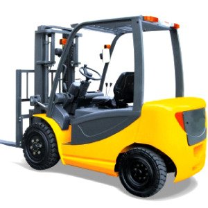Four-wheel Electric Forklift Truck-